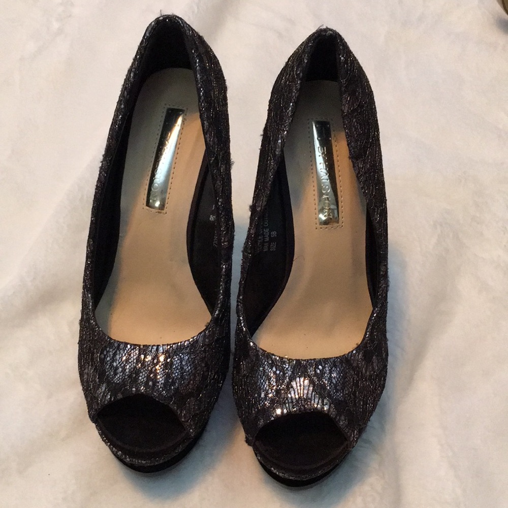 Black heels